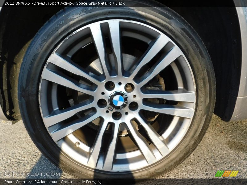Space Gray Metallic / Black 2012 BMW X5 xDrive35i Sport Activity