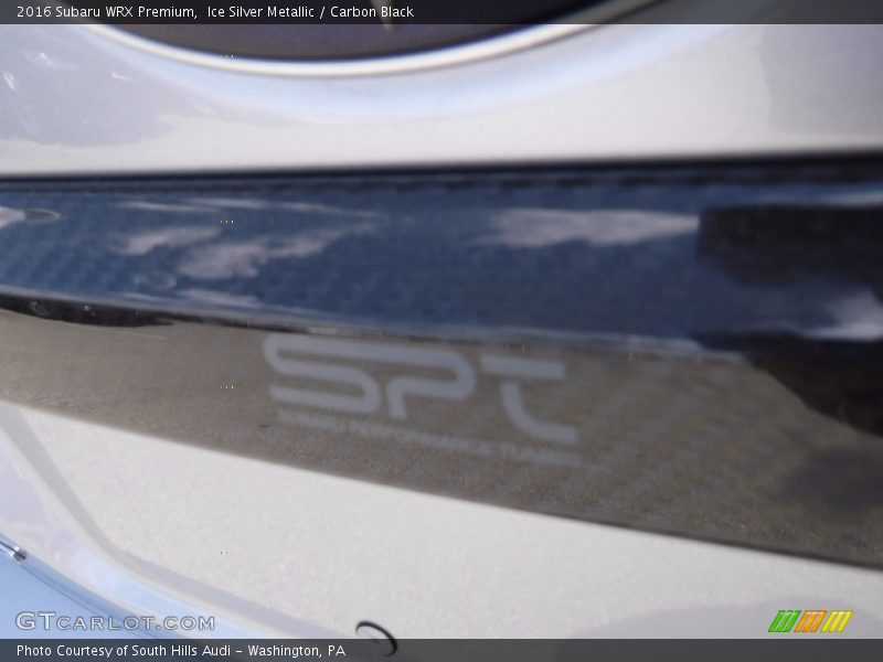 Ice Silver Metallic / Carbon Black 2016 Subaru WRX Premium