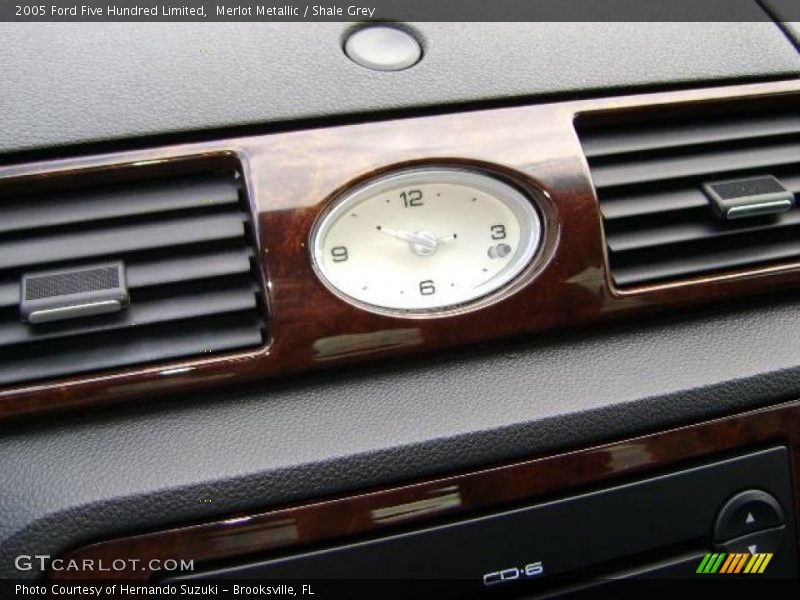 Merlot Metallic / Shale Grey 2005 Ford Five Hundred Limited