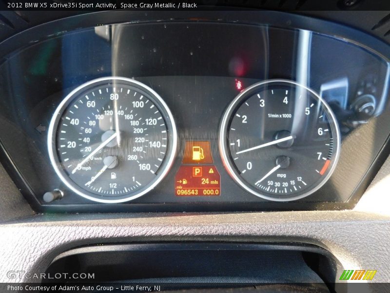 Space Gray Metallic / Black 2012 BMW X5 xDrive35i Sport Activity