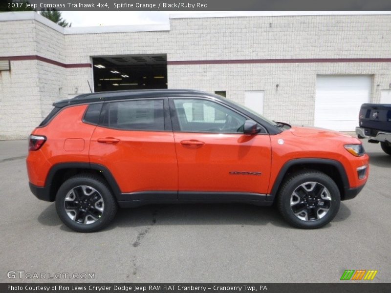  2017 Compass Trailhawk 4x4 Spitfire Orange