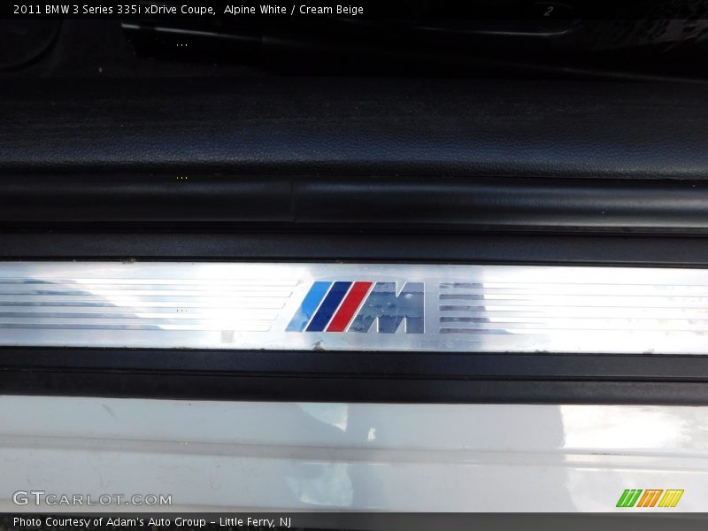 Alpine White / Cream Beige 2011 BMW 3 Series 335i xDrive Coupe