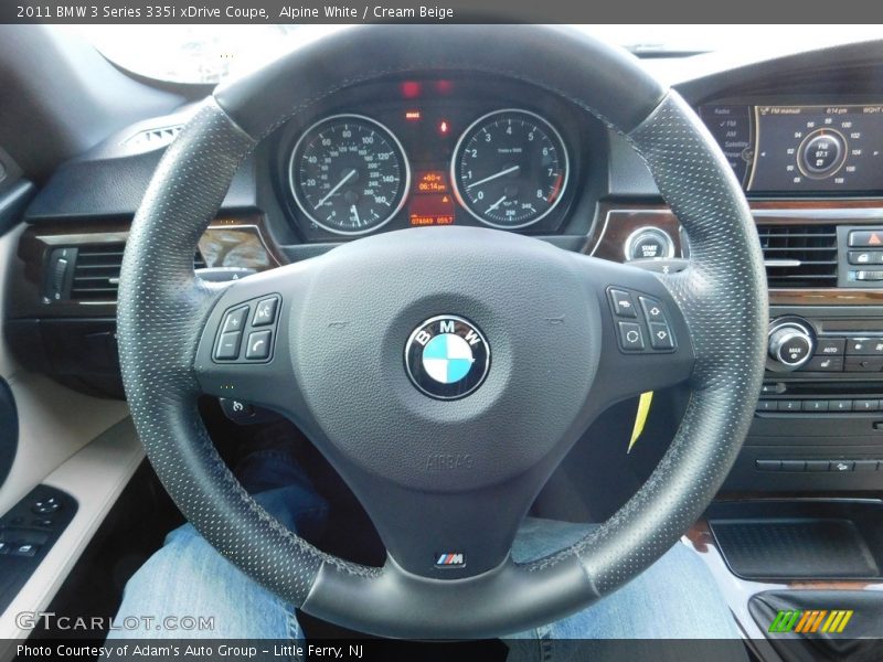 Alpine White / Cream Beige 2011 BMW 3 Series 335i xDrive Coupe