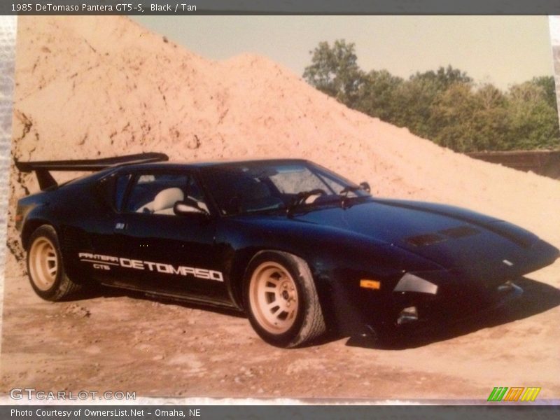 Black / Tan 1985 DeTomaso Pantera GT5-S