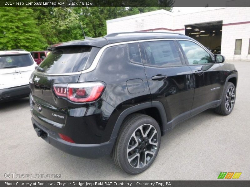 Black / Black 2017 Jeep Compass Limited 4x4
