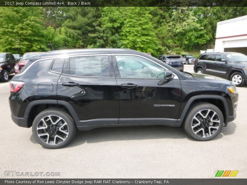 Black / Black 2017 Jeep Compass Limited 4x4