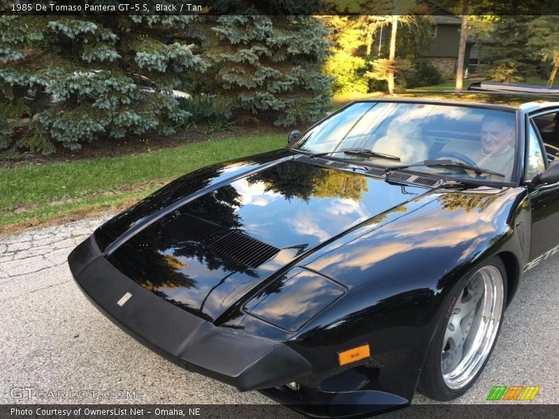 Black / Tan 1985 De Tomaso Pantera GT-5 S