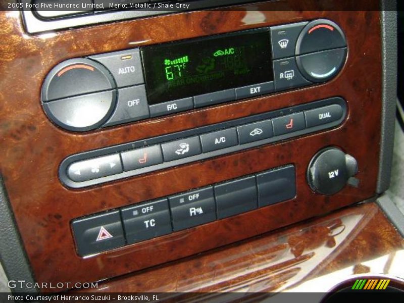 Merlot Metallic / Shale Grey 2005 Ford Five Hundred Limited