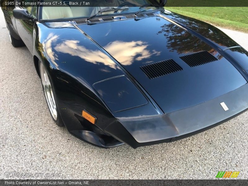 Black / Tan 1985 De Tomaso Pantera GT-5 S