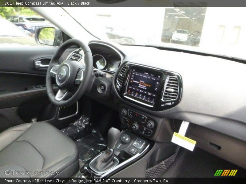 Black / Black 2017 Jeep Compass Limited 4x4