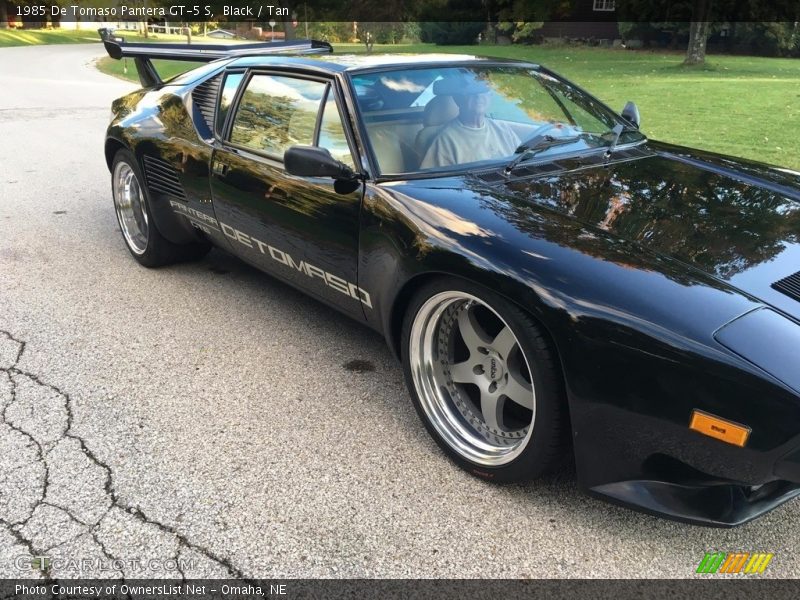 Black / Tan 1985 De Tomaso Pantera GT-5 S