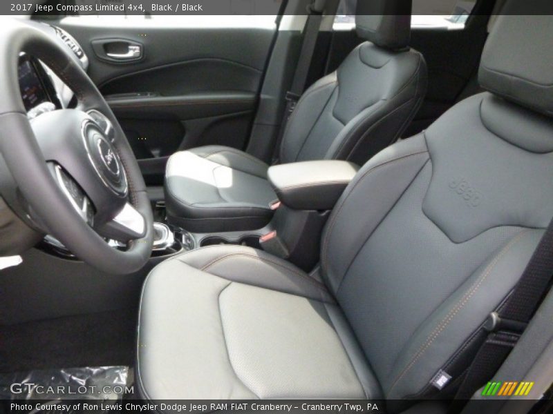 Black / Black 2017 Jeep Compass Limited 4x4