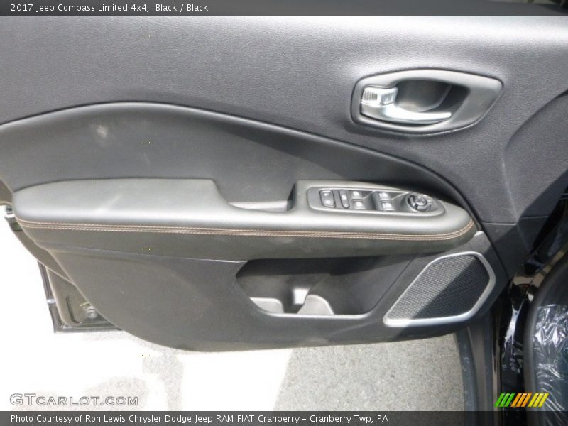 Black / Black 2017 Jeep Compass Limited 4x4