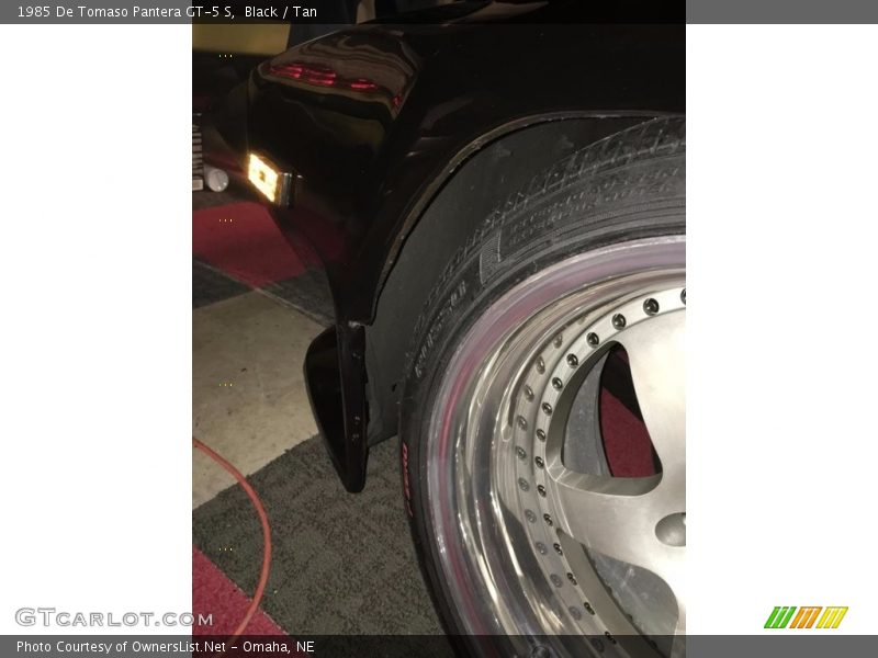 Black / Tan 1985 De Tomaso Pantera GT-5 S