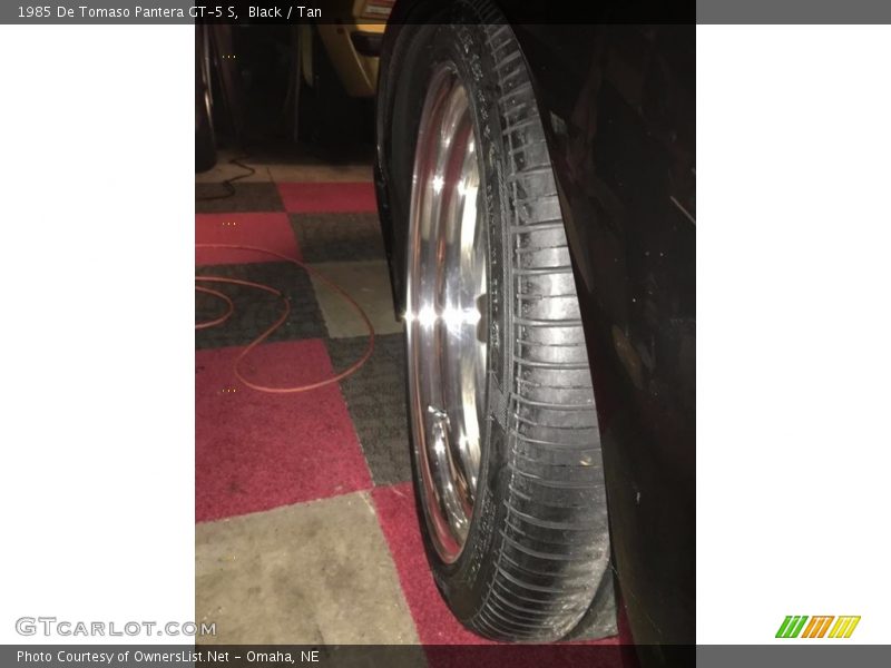 Black / Tan 1985 De Tomaso Pantera GT-5 S