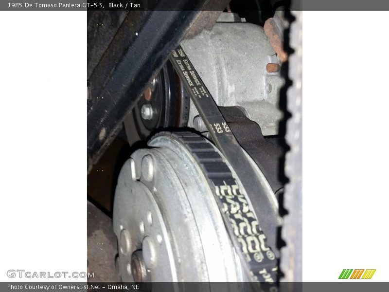 Black / Tan 1985 De Tomaso Pantera GT-5 S