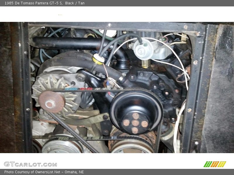 Black / Tan 1985 De Tomaso Pantera GT-5 S