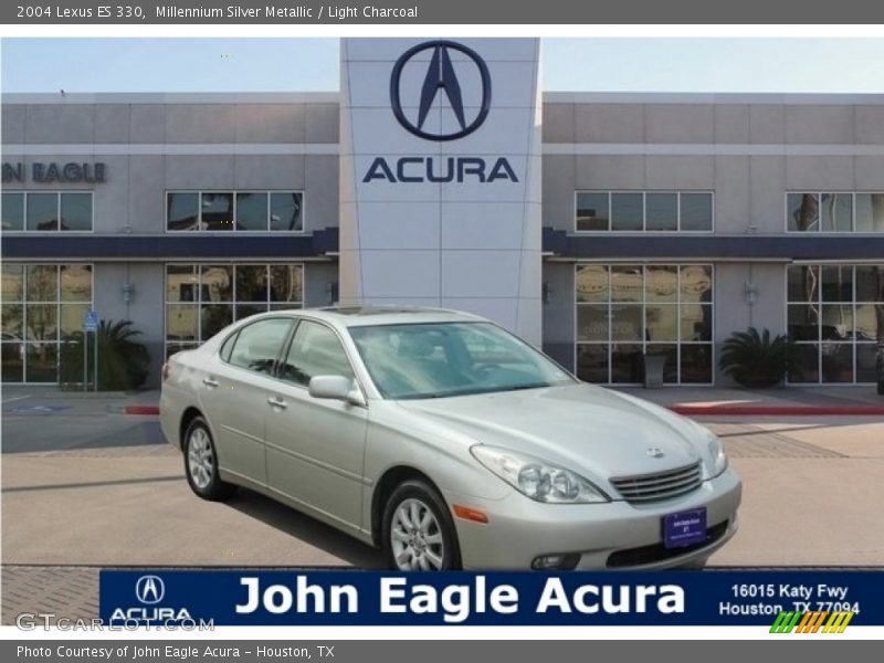 Millennium Silver Metallic / Light Charcoal 2004 Lexus ES 330