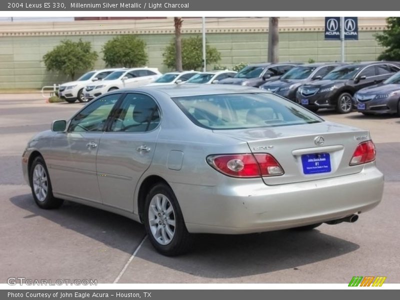 Millennium Silver Metallic / Light Charcoal 2004 Lexus ES 330