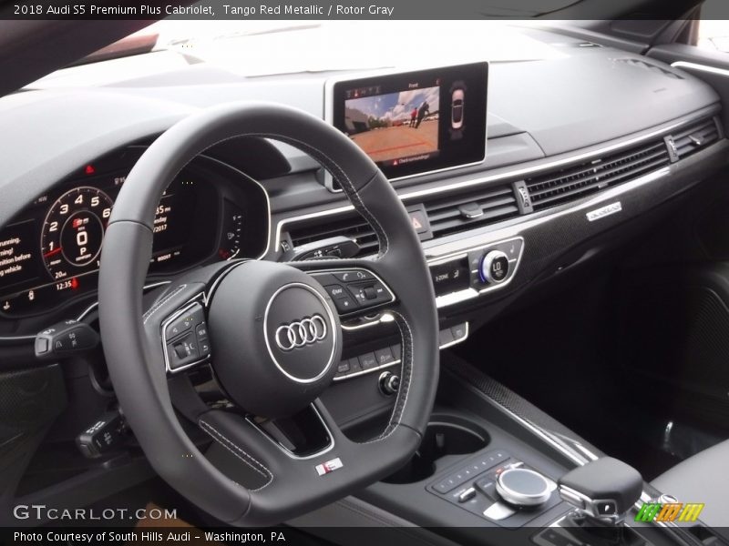 Dashboard of 2018 S5 Premium Plus Cabriolet