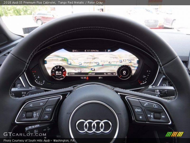 Navigation of 2018 S5 Premium Plus Cabriolet