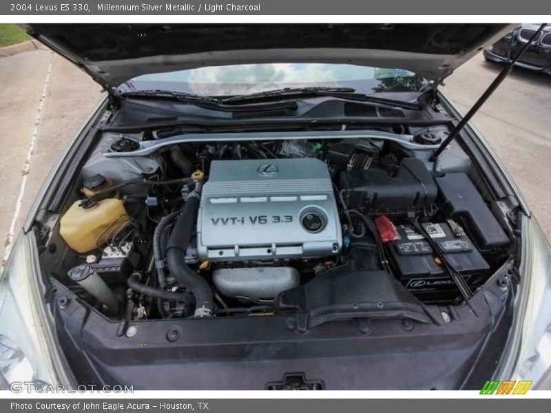 Millennium Silver Metallic / Light Charcoal 2004 Lexus ES 330