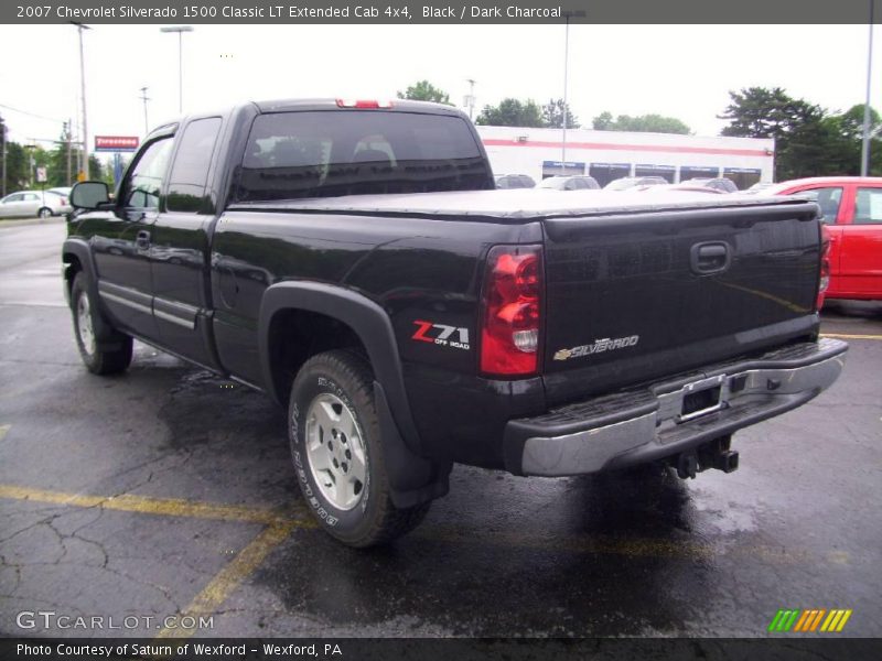 Black / Dark Charcoal 2007 Chevrolet Silverado 1500 Classic LT Extended Cab 4x4