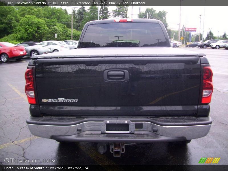 Black / Dark Charcoal 2007 Chevrolet Silverado 1500 Classic LT Extended Cab 4x4