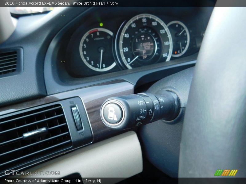 White Orchid Pearl / Ivory 2016 Honda Accord EX-L V6 Sedan