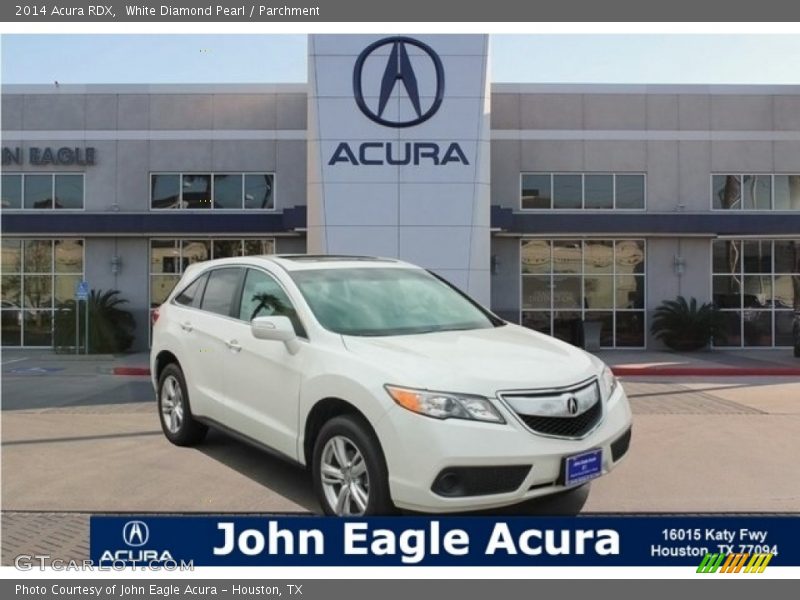 White Diamond Pearl / Parchment 2014 Acura RDX