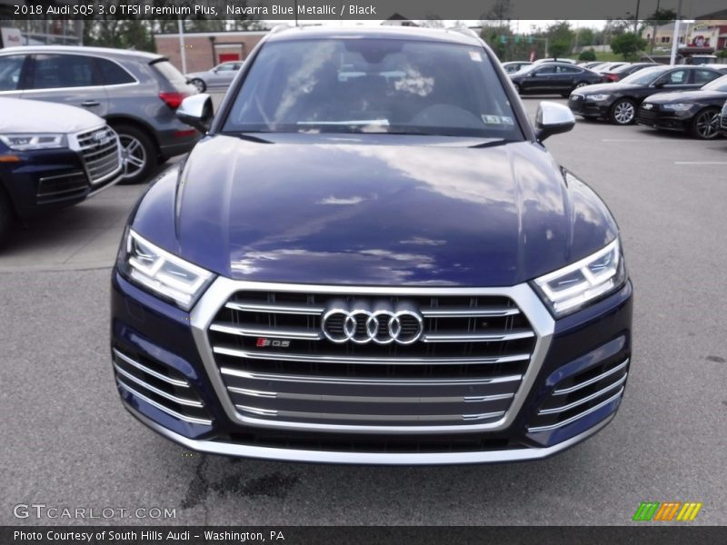 Navarra Blue Metallic / Black 2018 Audi SQ5 3.0 TFSI Premium Plus