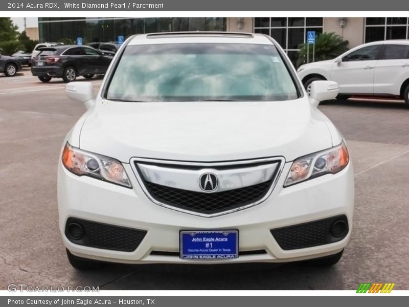 White Diamond Pearl / Parchment 2014 Acura RDX