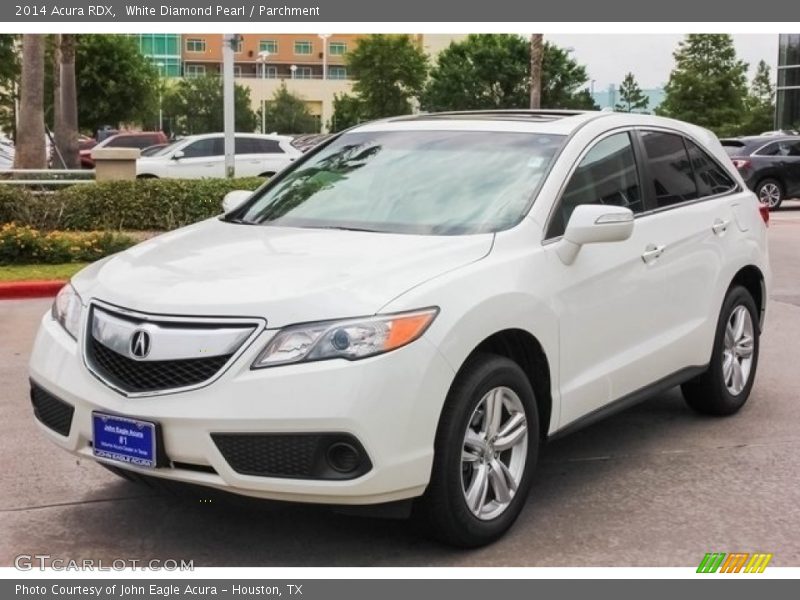 White Diamond Pearl / Parchment 2014 Acura RDX