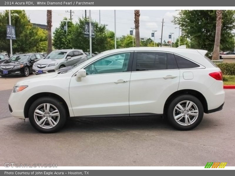 White Diamond Pearl / Parchment 2014 Acura RDX