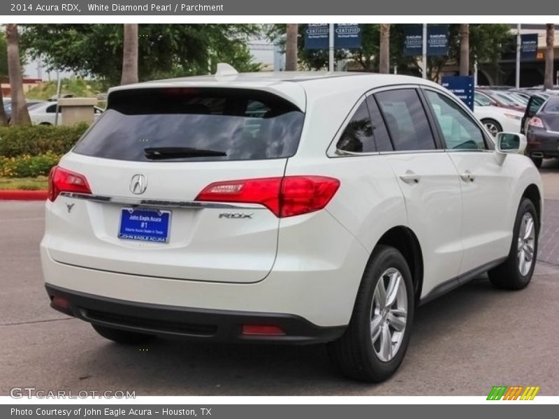 White Diamond Pearl / Parchment 2014 Acura RDX