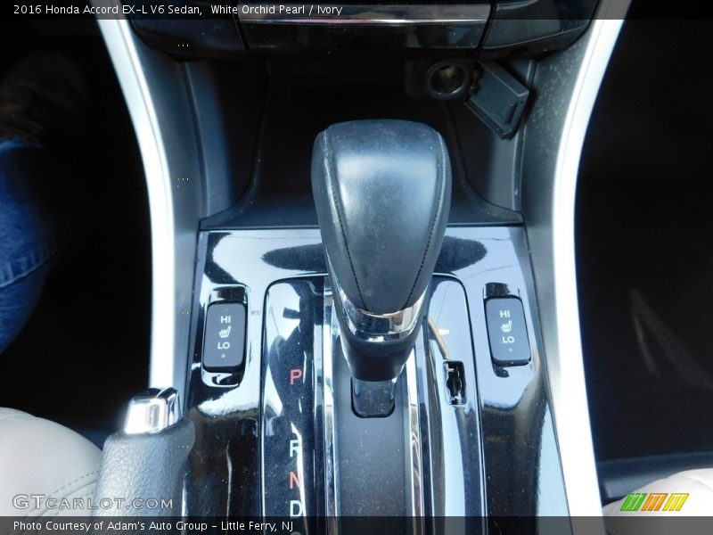 White Orchid Pearl / Ivory 2016 Honda Accord EX-L V6 Sedan