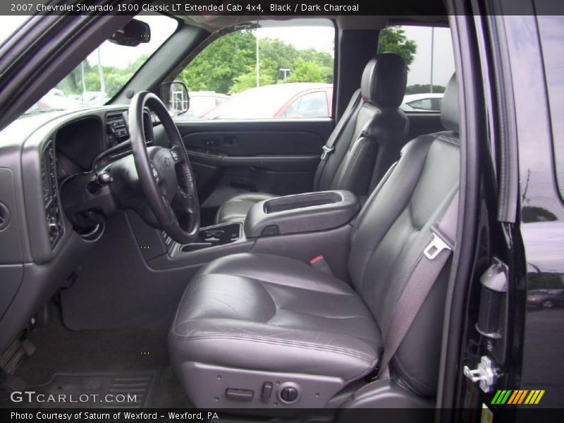 Black / Dark Charcoal 2007 Chevrolet Silverado 1500 Classic LT Extended Cab 4x4