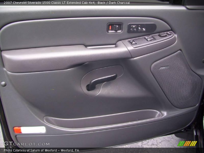 Black / Dark Charcoal 2007 Chevrolet Silverado 1500 Classic LT Extended Cab 4x4