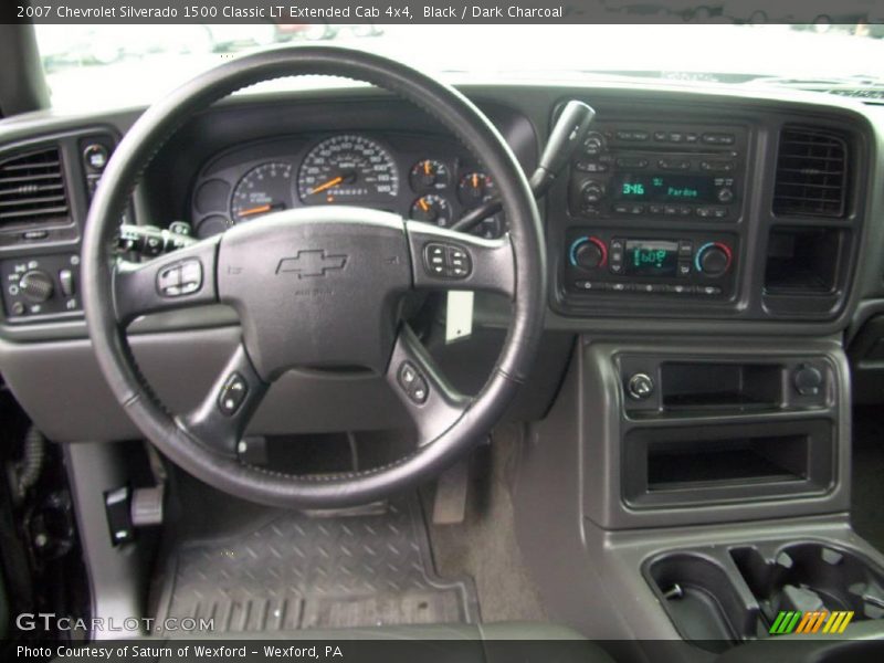 Black / Dark Charcoal 2007 Chevrolet Silverado 1500 Classic LT Extended Cab 4x4