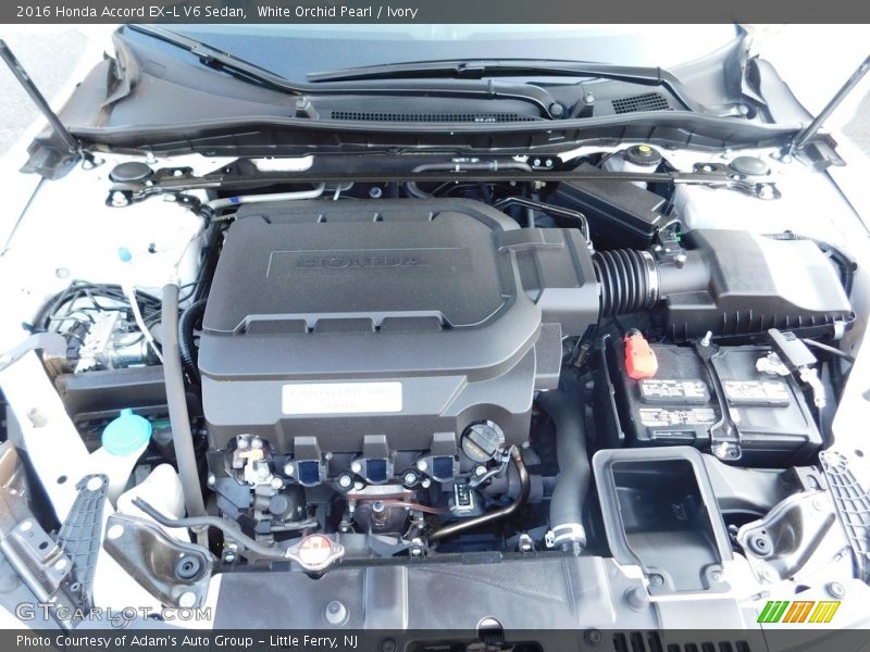 White Orchid Pearl / Ivory 2016 Honda Accord EX-L V6 Sedan