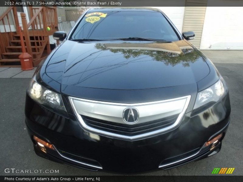 Crystal Black Pearl / Ebony 2012 Acura TL 3.7 SH-AWD Advance