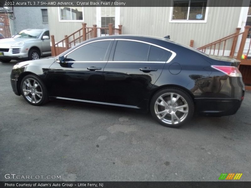 Crystal Black Pearl / Ebony 2012 Acura TL 3.7 SH-AWD Advance