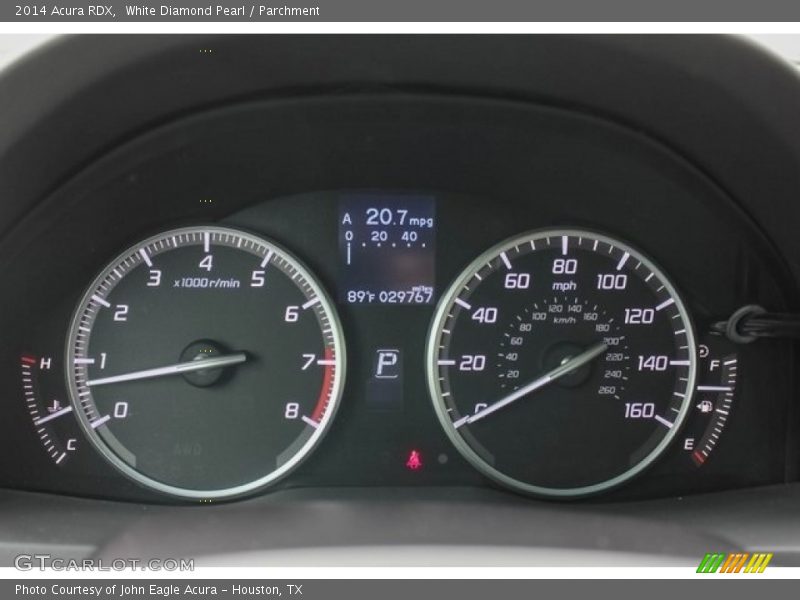 White Diamond Pearl / Parchment 2014 Acura RDX