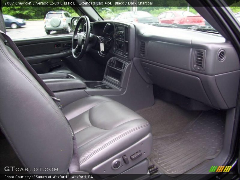 Black / Dark Charcoal 2007 Chevrolet Silverado 1500 Classic LT Extended Cab 4x4
