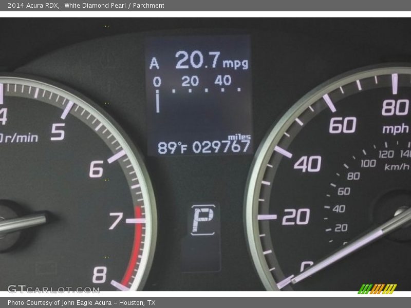 White Diamond Pearl / Parchment 2014 Acura RDX
