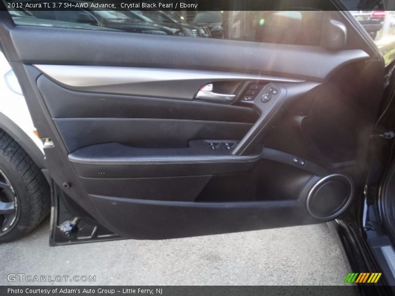Crystal Black Pearl / Ebony 2012 Acura TL 3.7 SH-AWD Advance