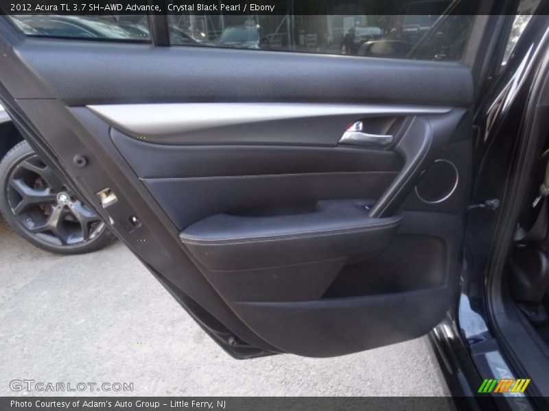 Crystal Black Pearl / Ebony 2012 Acura TL 3.7 SH-AWD Advance
