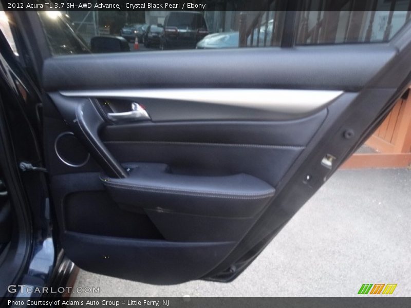 Crystal Black Pearl / Ebony 2012 Acura TL 3.7 SH-AWD Advance