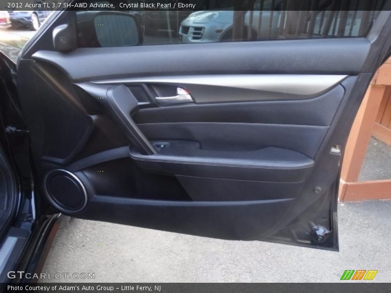 Crystal Black Pearl / Ebony 2012 Acura TL 3.7 SH-AWD Advance