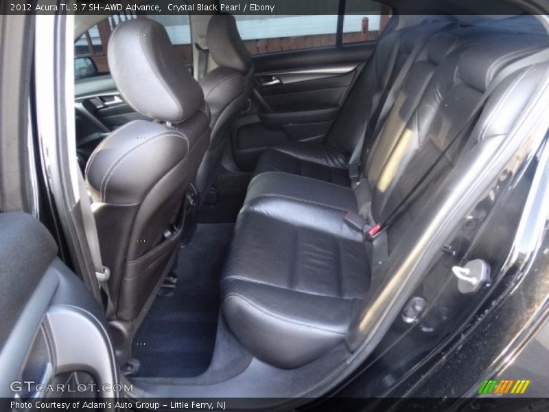 Crystal Black Pearl / Ebony 2012 Acura TL 3.7 SH-AWD Advance